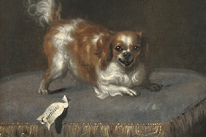Queen Hedvig Eleanora's dog Courtisan